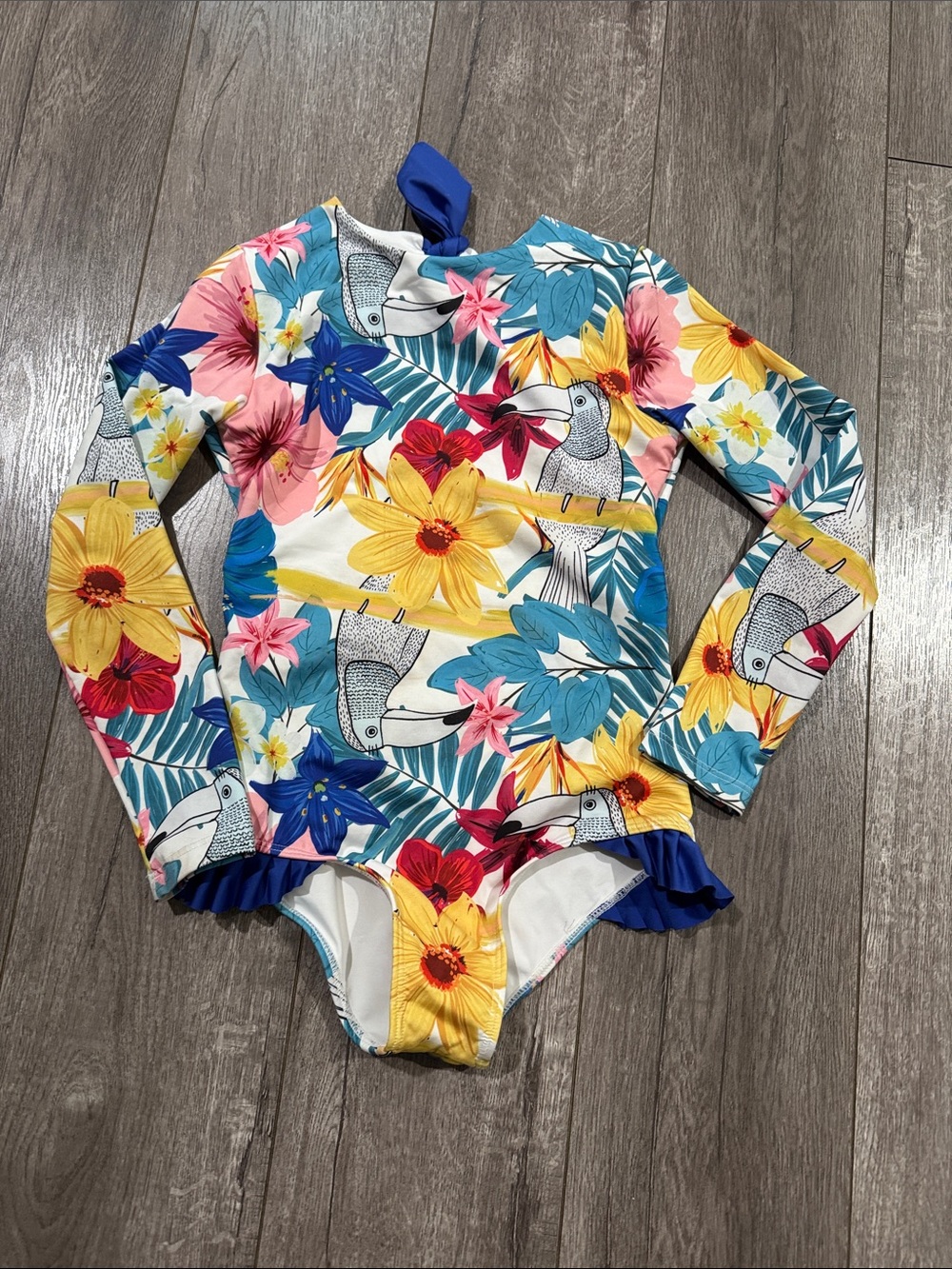 Pepita & me toucan long sleeve girls swimsuit 10